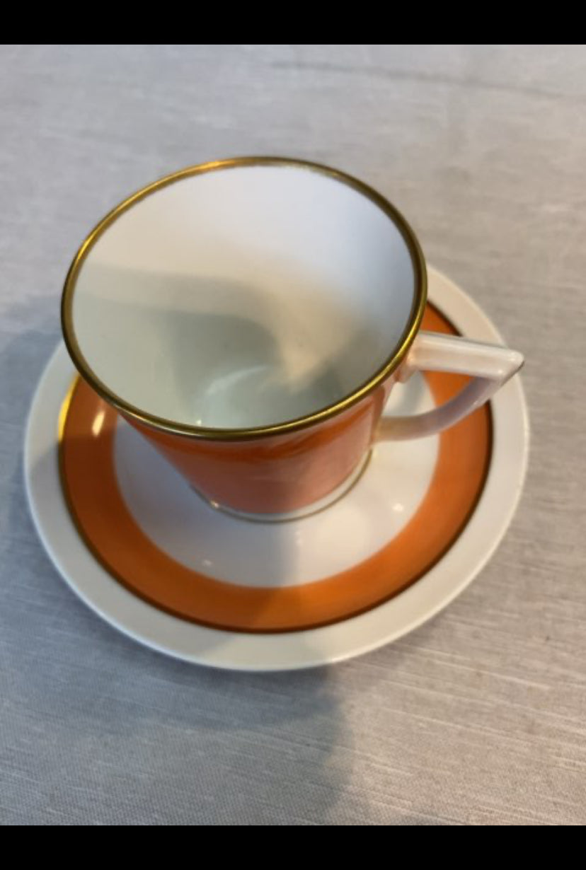 Royal Copenhagen orange